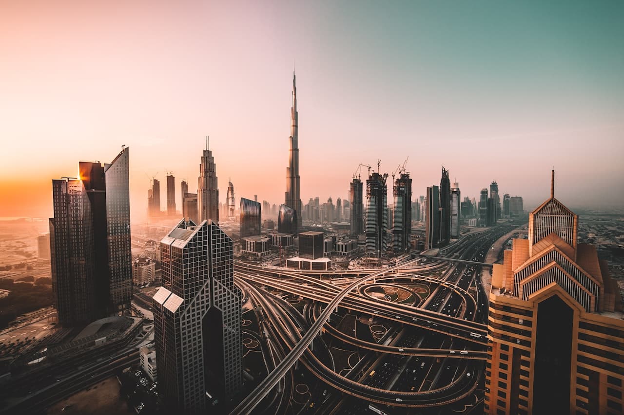 Dubai business district